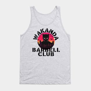 Wakanda Barbell Club Tank Top